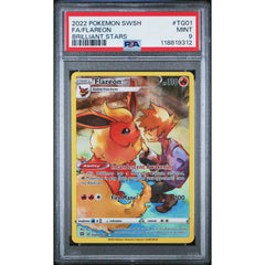 Pokémon TCG: Flareon TG01 PSA 9 - Brilliant Stars