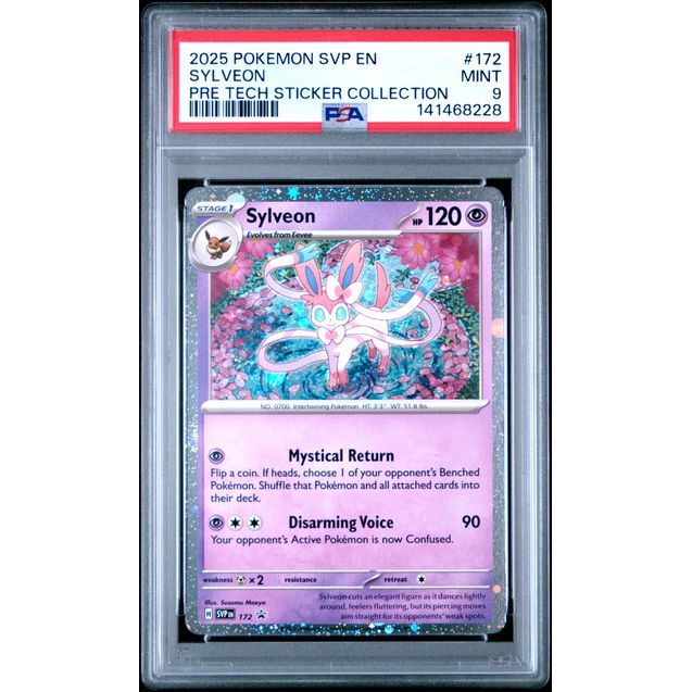 Pokémon TCG: Sylveon #172 PSA 9 - Scarlet & Violet Promos