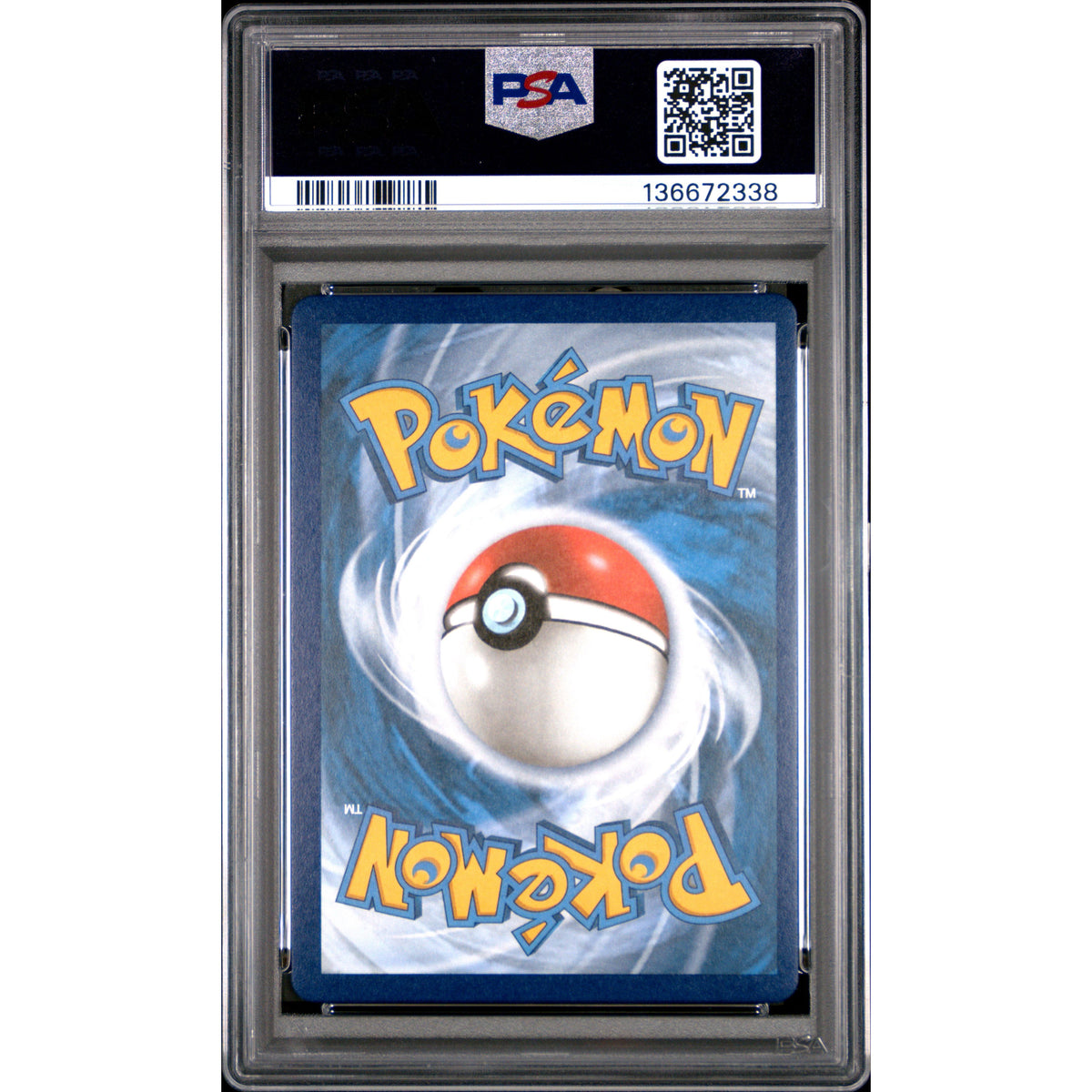 Pokémon TCG: Blastoise-Holo {{setAbbreviation}} 2 NM PSA 10 (Back)
