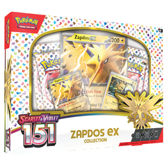 Pokémon TCG: Scarlet & Violet - 151 Zapdos ex Collection (Scarlet & Violet 3.5)