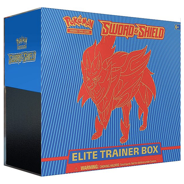 Pokémon TCG: Sword & Shield Base Set Elite Trainer Box (Zamazenta) - (Sword & Shield)