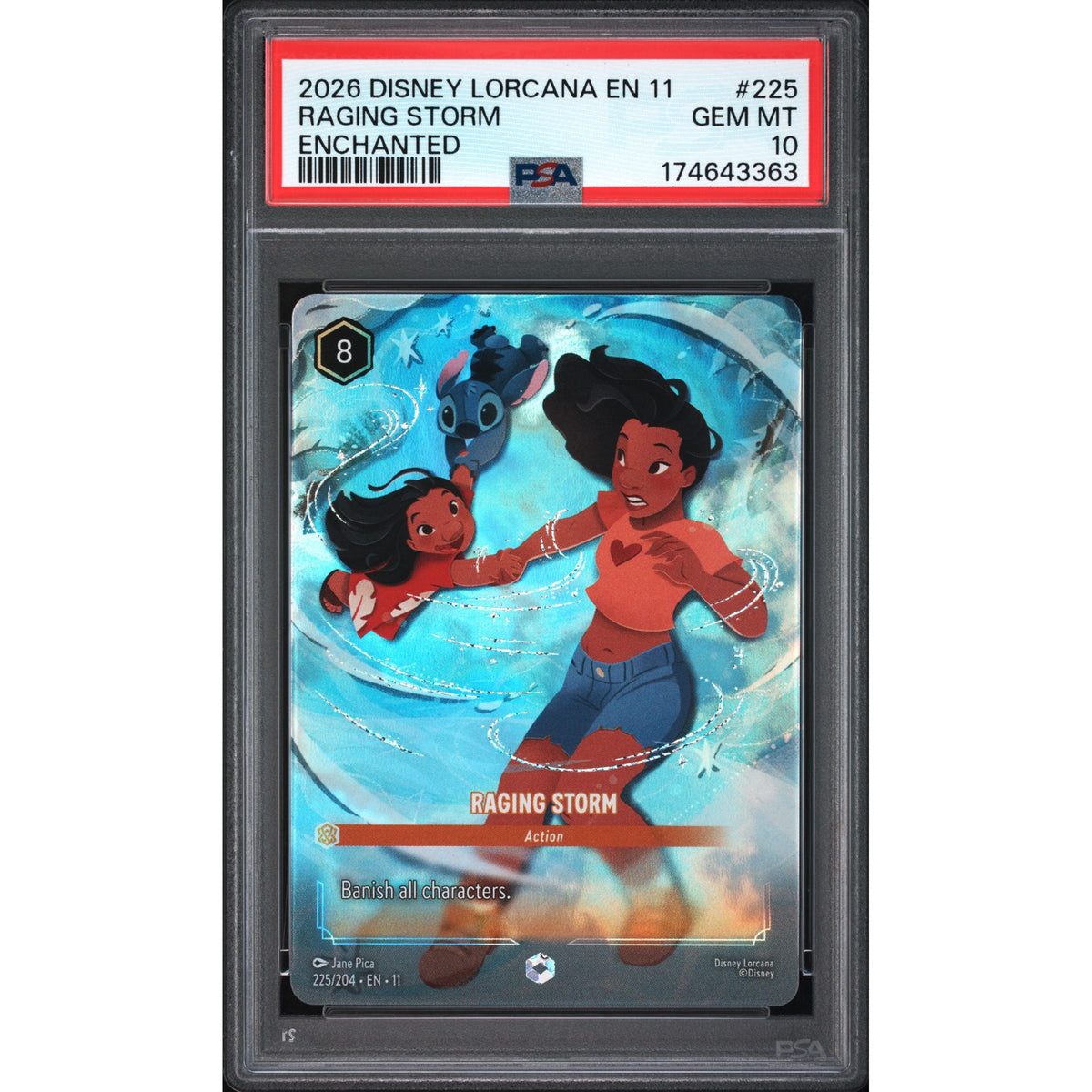 Lorcana: Raging Storm #225 PSA 10-174643363