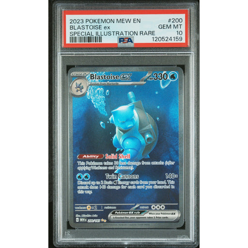 Pokémon TCG: Blastoise Ex #200 PSA 10-120524159