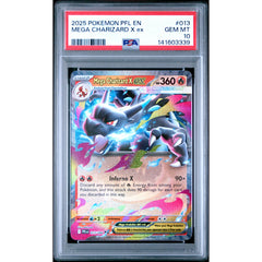 Pokémon TCG: Mega Charizard X Ex #013 PSA 10