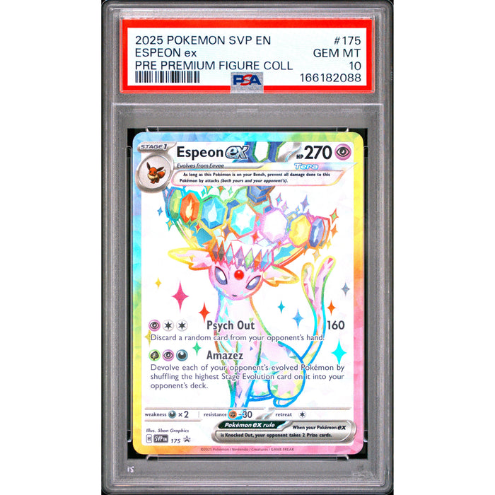 Pokémon TCG: Espeon Ex #175 PSA 10-166182088