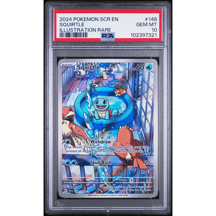 Pokémon TCG: Squirtle #148 PSA 10-102397321