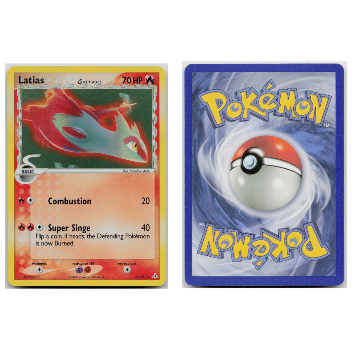 Pokémon TCG, Latias δ Delta Species (EX Holon Phantoms #21)