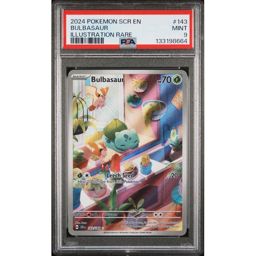Pokémon TCG: Bulbasaur #143 PSA 9-133198664
