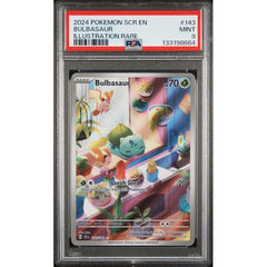 Pokémon TCG: Bulbasaur #143 PSA 9 - Stellar Crown