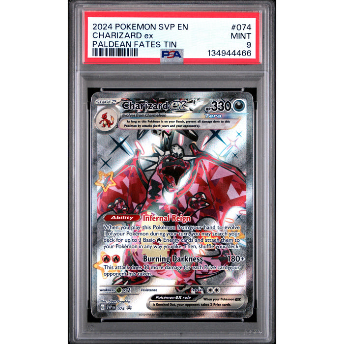 Pokémon TCG: Charizard Ex #074 PSA 9 - Scarlet & Violet Promo-134944466