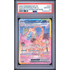 Pokémon TCG: Alolan Exeggutor Ex #242 PSA 10