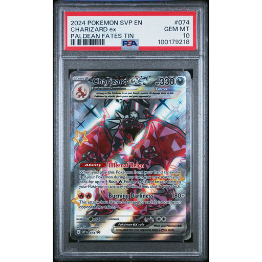 Pokémon TCG: Charizard Ex #074 PSA 10-100179218