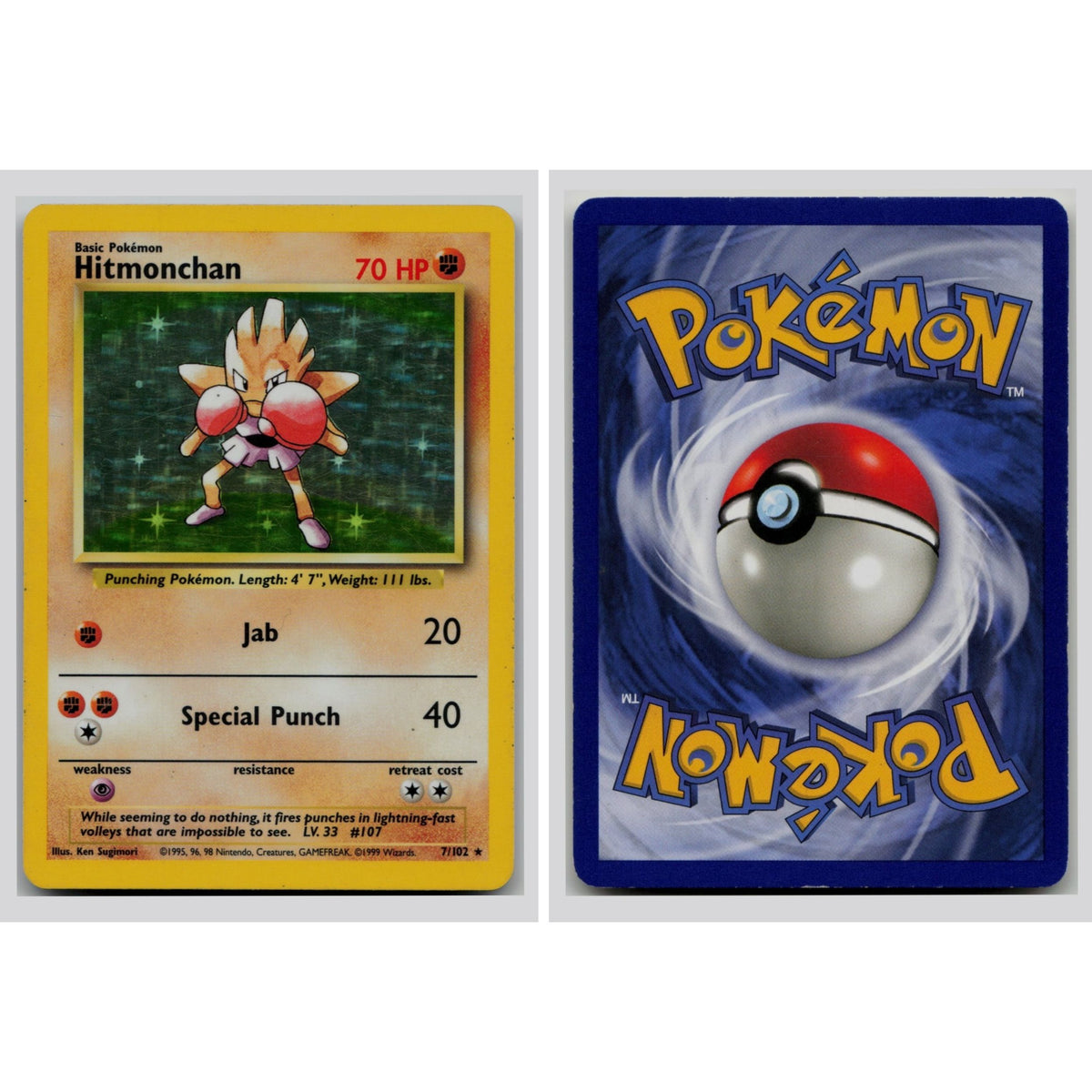 Pokémon TCG, Hitmonchan (Base Set #7)