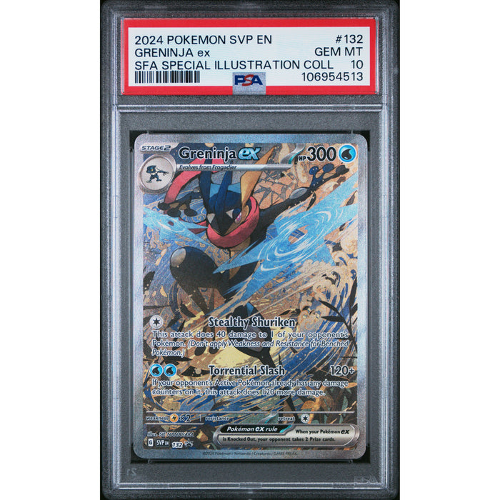 Pokémon TCG: Greninja Ex #132 PSA 10-106954513