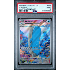 Pokémon TCG: Wailord #162 PSA 9 - Journey Together