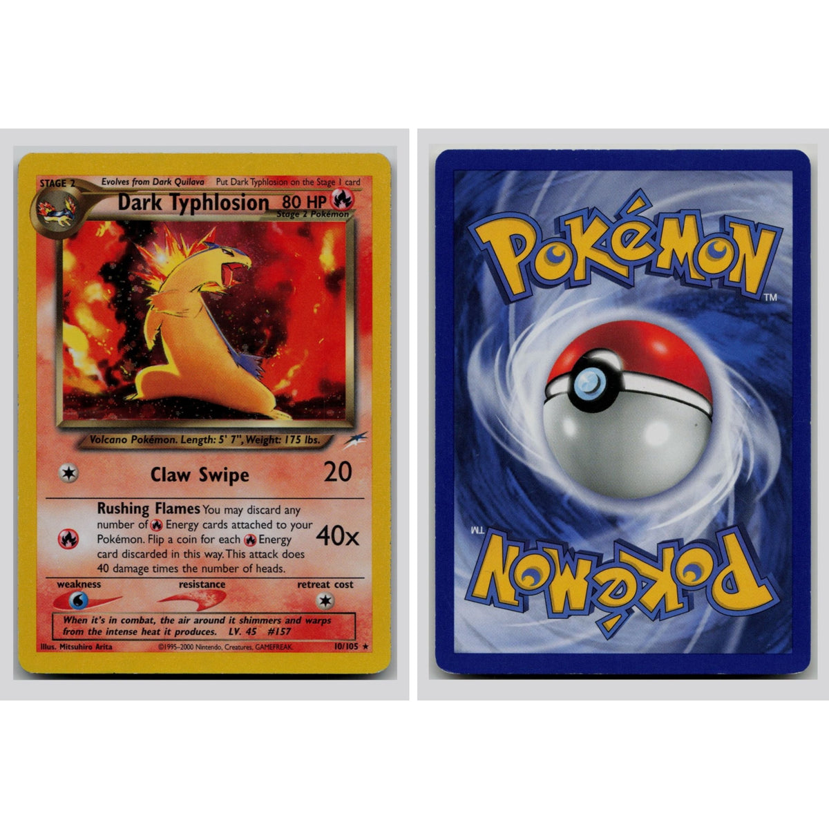 Pokémon TCG, Dark Typhlosion (Neo Destiny #10)
