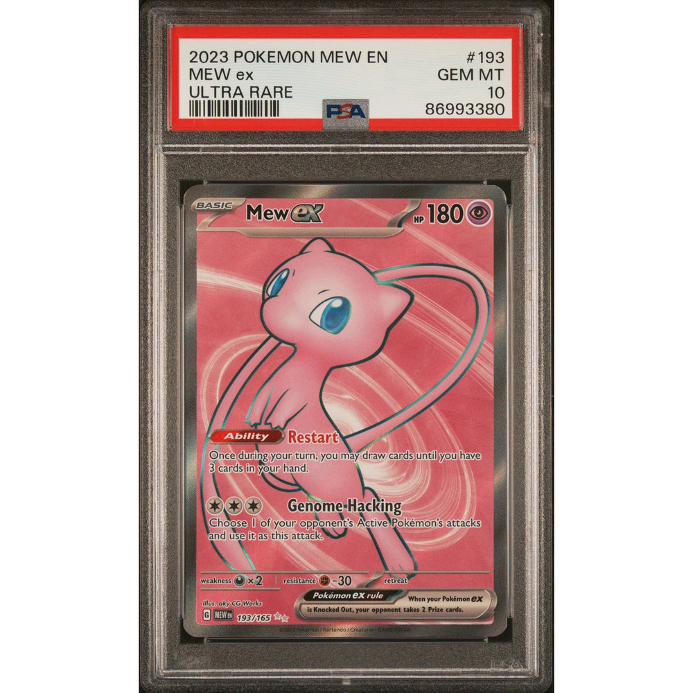 Pokémon TCG: Mew Ex #193 PSA 10 - 151