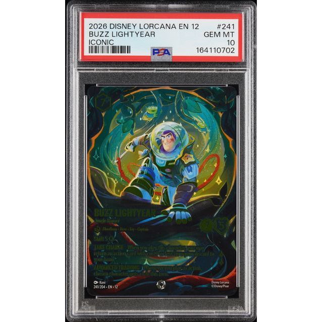 Lorcana: Buzz Lightyear #241 PSA 10