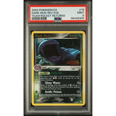 Pokémon TCG: Dark Muk 16 PSA 9 Reverse Holo - Team Rocket Returns