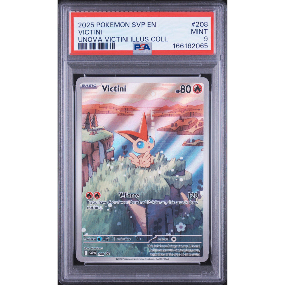 Pokémon TCG: Victini #208 PSA 9 - Scarlet & Violet Promo