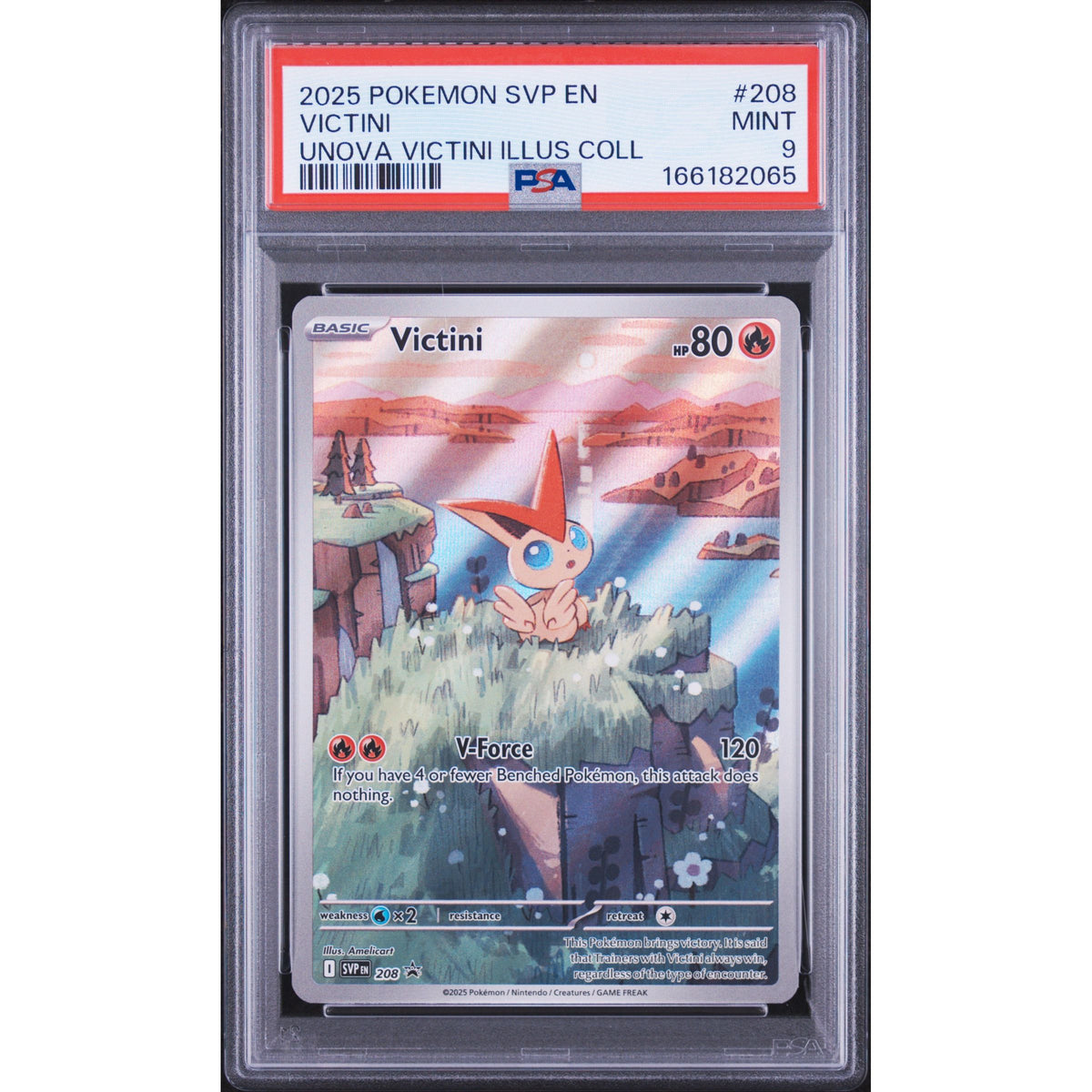 Pokémon TCG: Victini #208 PSA 9-166182065