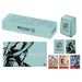 One Piece Card Game: Japanese 1st Anniversary Set - English Edition (uden folie) including a storage box, deck box, playmat, two card sleeves, and three character cards.