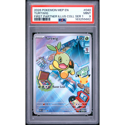 Pokémon TCG: Turtwig #040 PSA 9-163255682