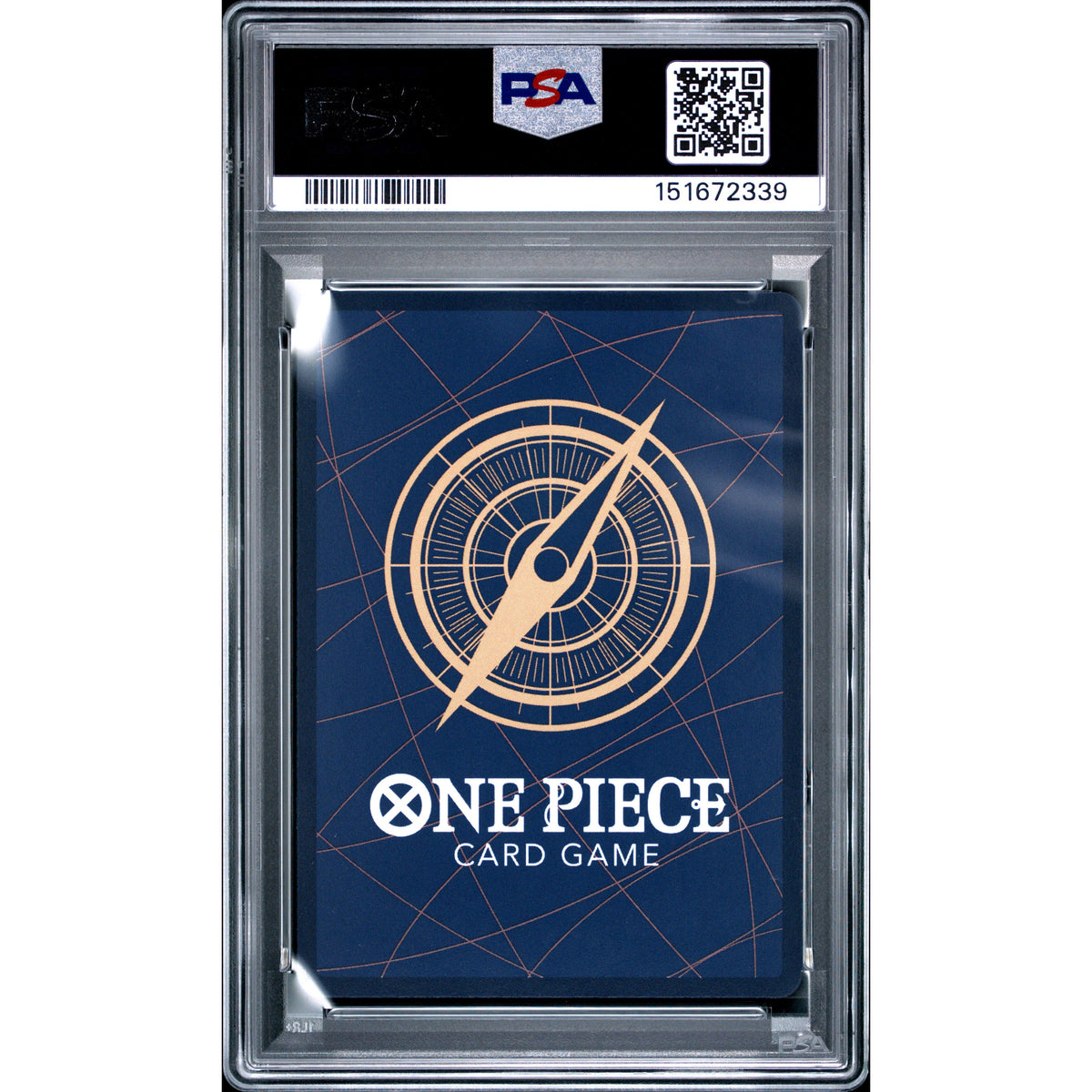 Pokémon TCG: Ace & Sabo & Luffy {{setAbbreviation}} 007 NM PSA 10 (Back)