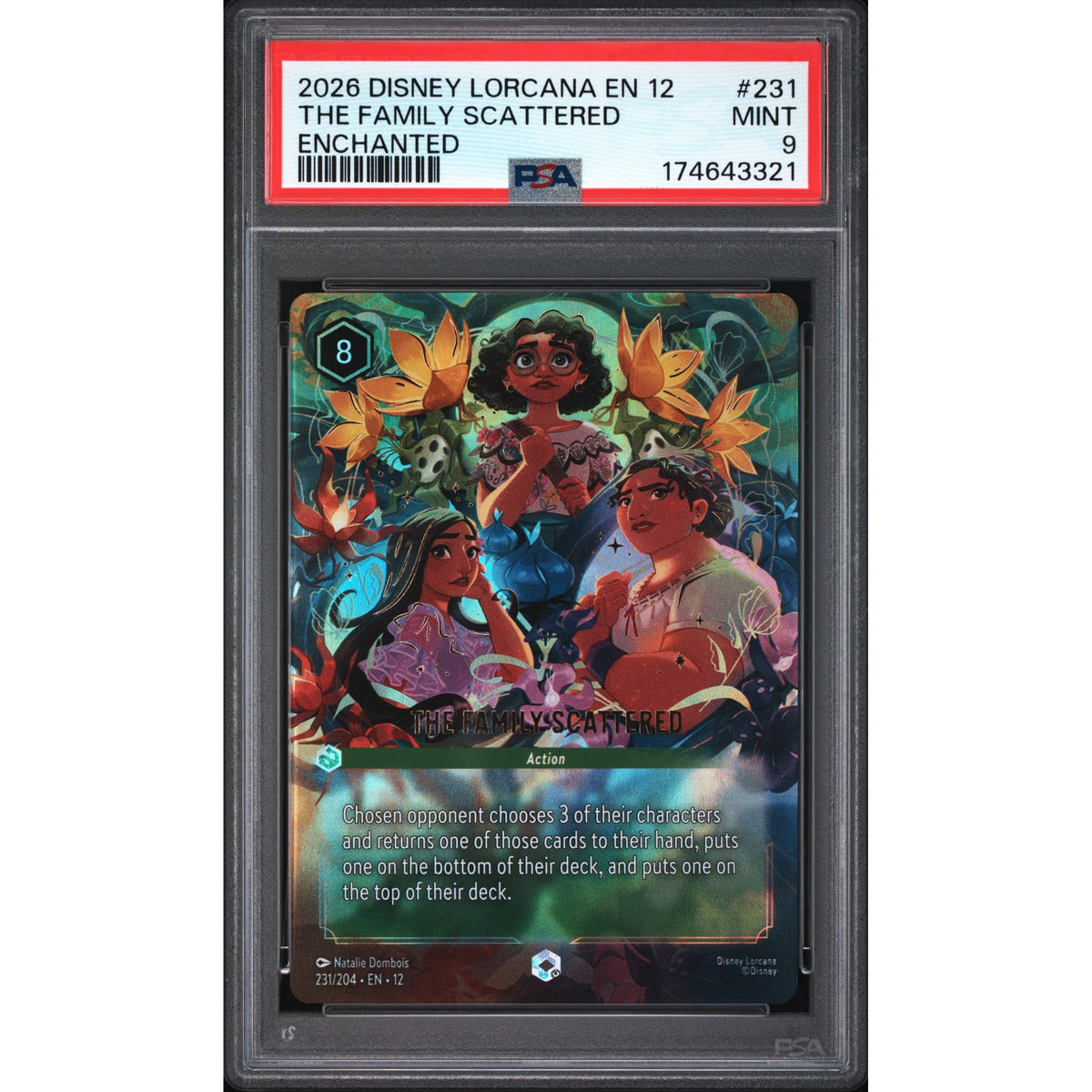 Lorcana: The Family Scattered #231 PSA 9-174643321