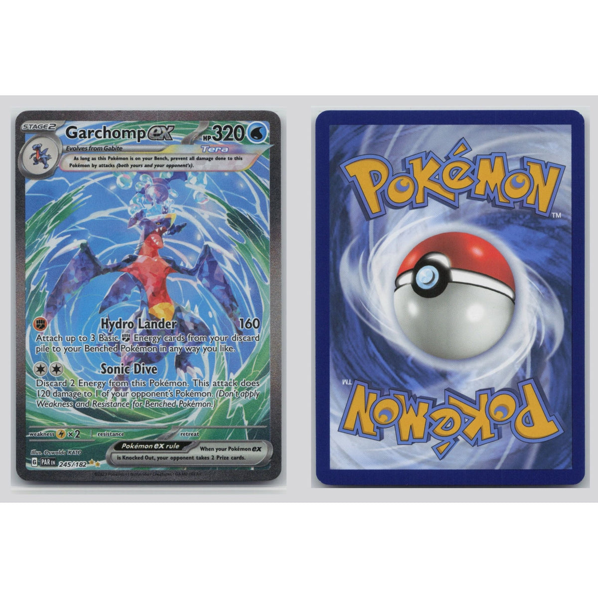 Pokémon TCG, Garchomp ex (Scarlet & Violet—Paradox Rift #245)