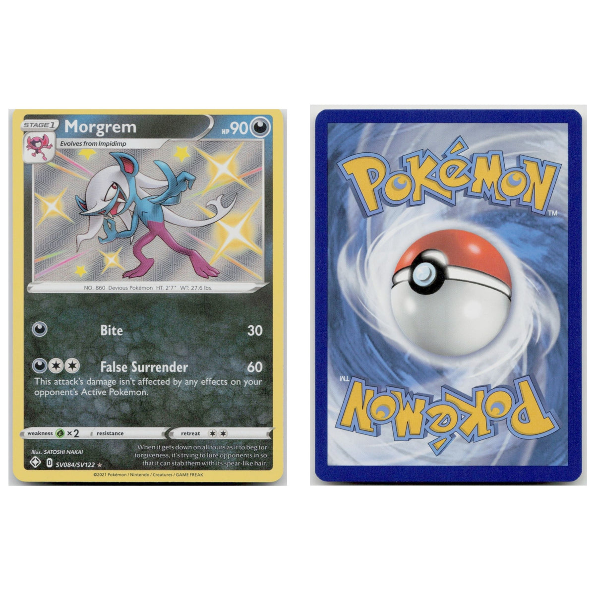 Pokémon TCG, Morgrem (Shining Fates #SV84)