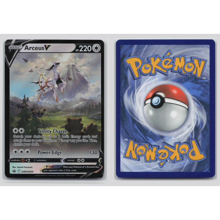 Arceus V SWSH204 promo – Pokémon TCG Sword & Shield | Rogerz.dk