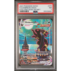 Pokémon TCG: Umbreon Vmax #215 PSA 7 - Evolving Skies
