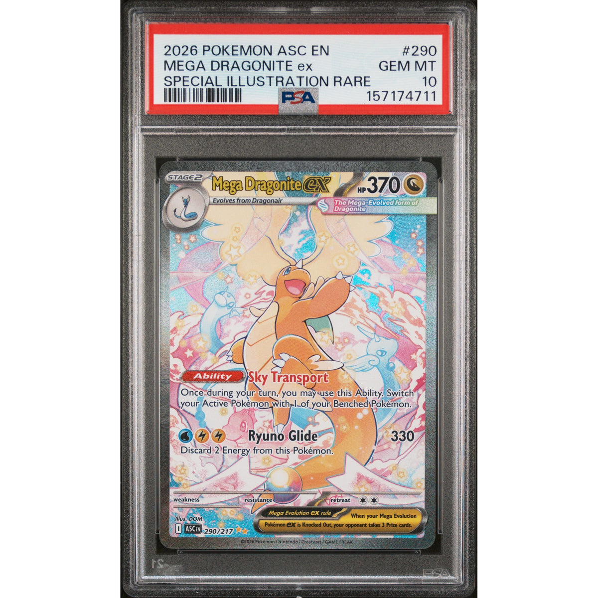 Pokémon TCG: Mega Dragonite Ex #290 PSA 10-157174711