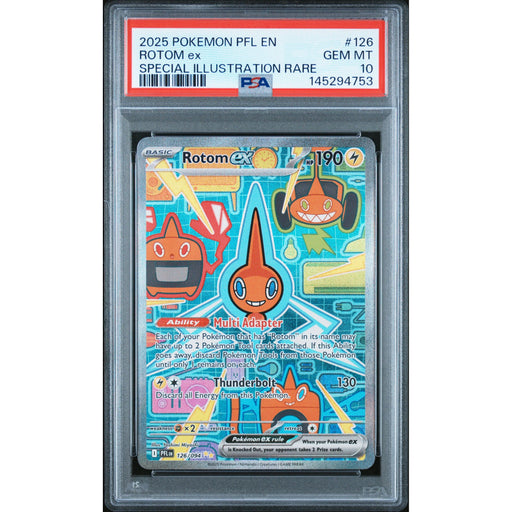 Pokémon TCG: Rotom Ex #126 PSA 10 - Phantasmal Flames-145294753