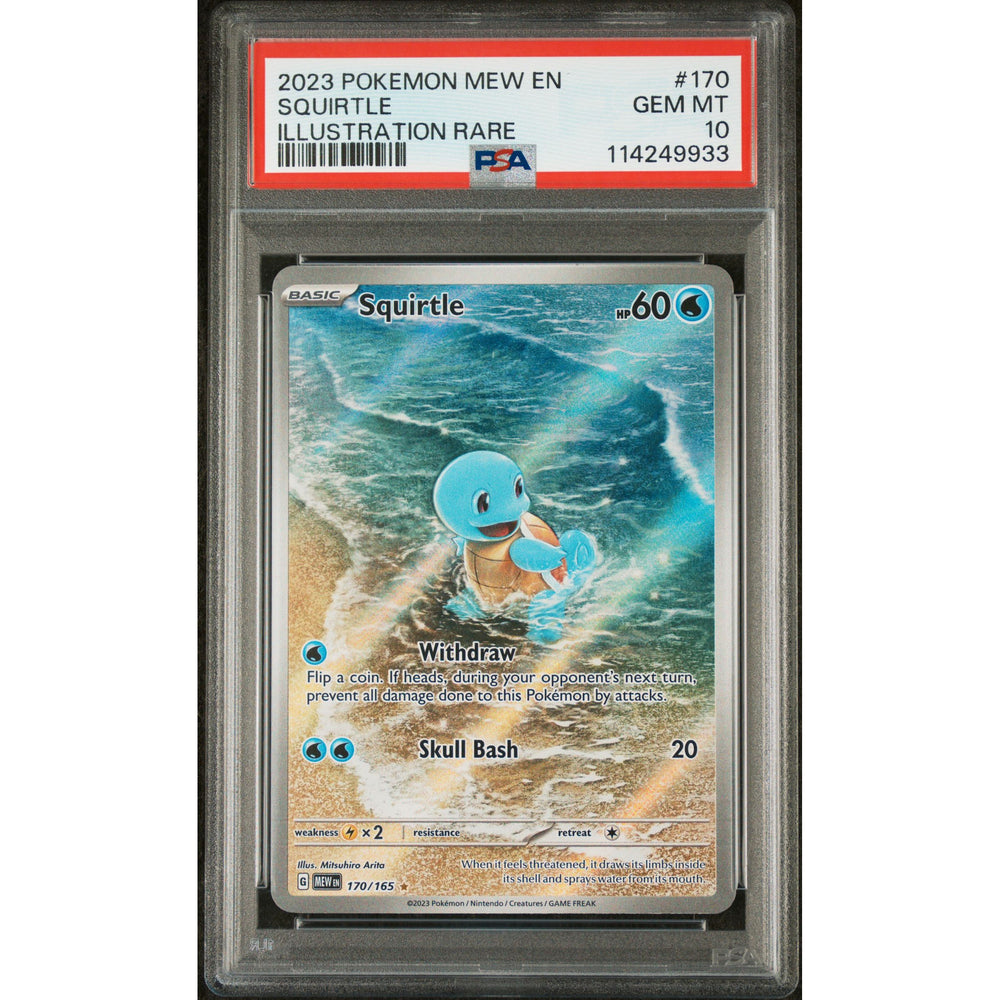 Pokémon TCG: Squirtle #170 PSA 10 - 151