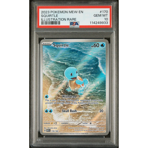 Pokémon TCG: Squirtle #170 PSA 10-114249933
