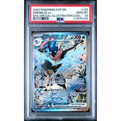 Pokémon TCG: Greninja Ex #132 PSA 10 - Scarlet & Violet Black Star Promos