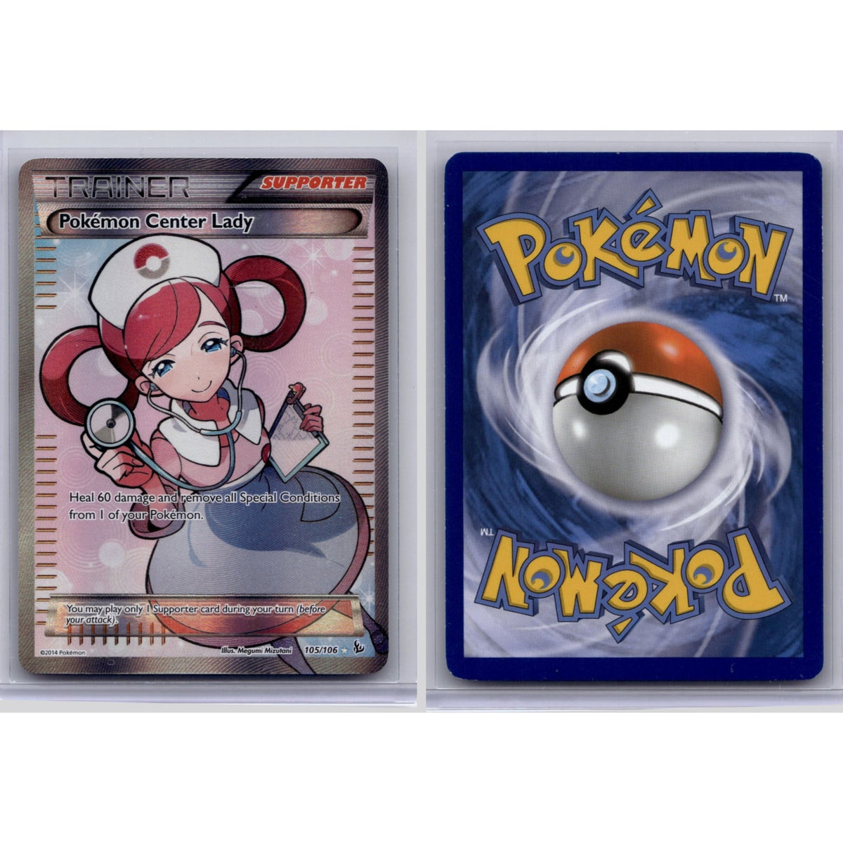 Pokémon TCG, Pokémon Center Lady (XY—Flashfire #105)