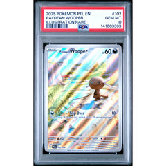 Pokémon TCG: Paldean Wooper #102 PSA 10