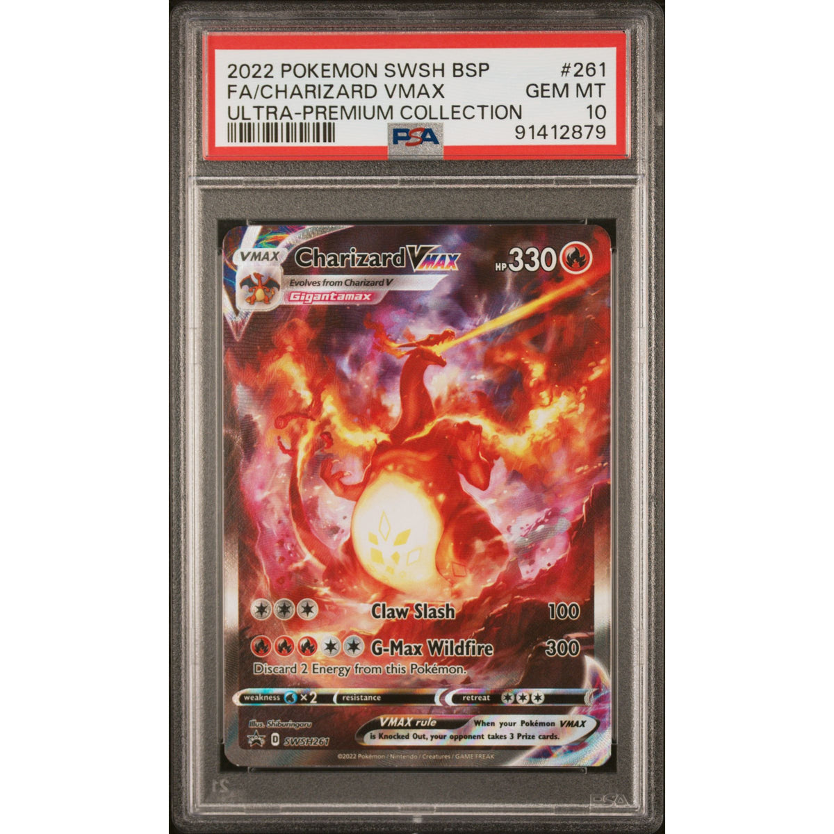 Pokémon TCG: Charizard Vmax #261 PSA 10-91412879