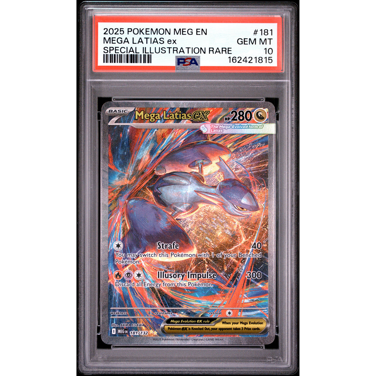 Pokémon TCG: Mega Latias Ex #181 PSA 10-162421815