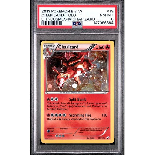 Pokémon TCG: Charizard Holo #19 PSA 8-147086684