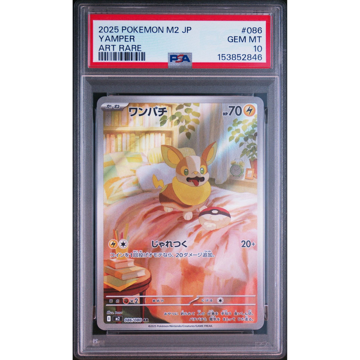 Pokémon TCG: Yamper #086 PSA 10-153852846