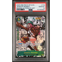 One Piece TCG: Jewelry Bonney #118 PSA 10 - OP12