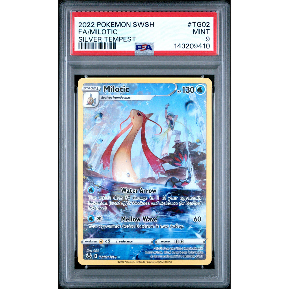 Pokémon TCG: Milotic #TG02 PSA 9 - Silver Tempest tränargalleri