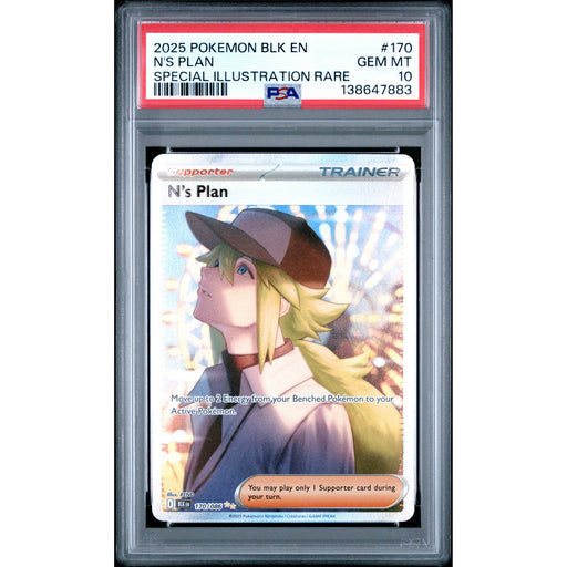 Pokémon TCG: N's Plan #170 PSA 10-138647883