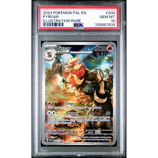 Pokémon TCG: Pyroar 200 PSA 10 - Paldea Evolved