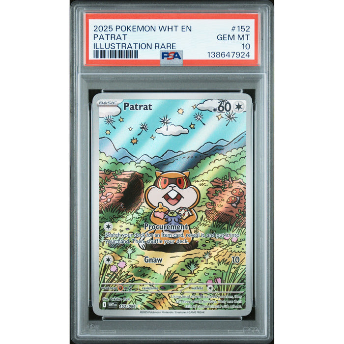 Pokémon TCG: Patrat #152 PSA 10-138647924