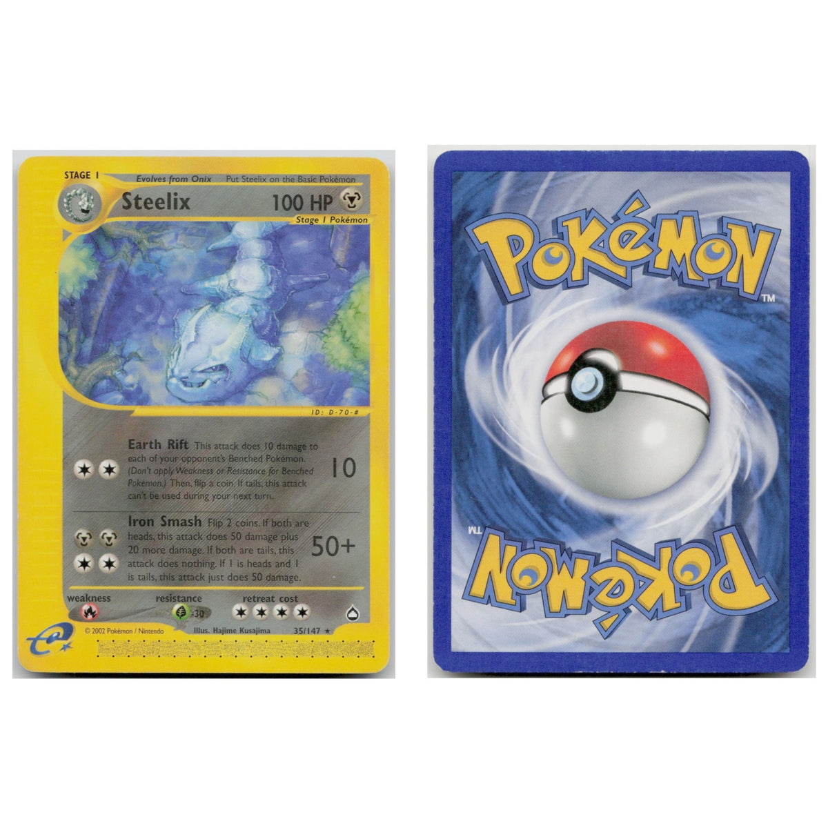 Pokémon TCG, Steelix (Aquapolis #35)